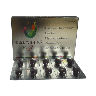 Caldimin K2-7 Soft Gelatin Capsule