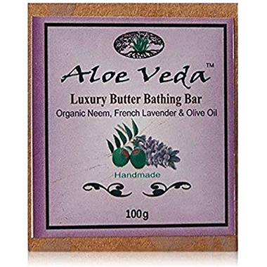 Aloe Veda Organic Neem French Lavender And Olive Oil Luxury Butter Bar