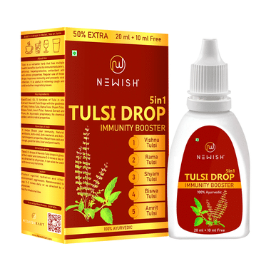 Newish 5 In 1 Tulsi Drop