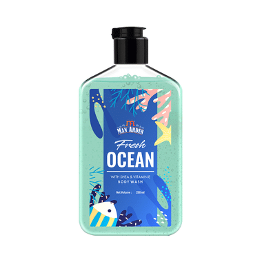 Man Arden Fresh Ocean with Shea & Vitamin E Body Wash