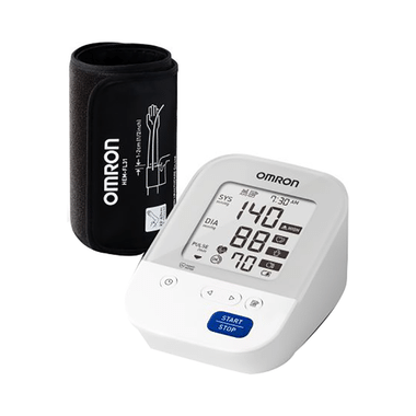 Omron White HEM 7156 Blood Pressure Monitor