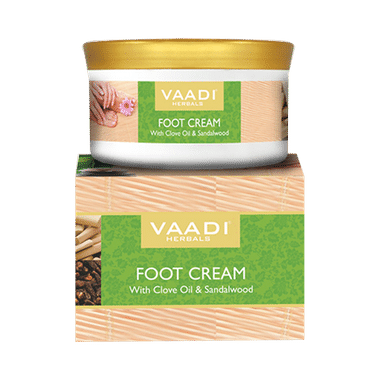 Vaadi Herbals Value Pack Of Foot Cream - Clove & Sandal Oil