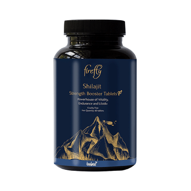 Imbue Firefly Shilajit Strength Booster Tablet | For Vitality, Endurance & Libido