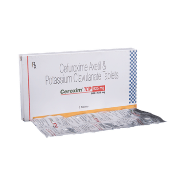 Ceroxim XP 625mg Tablet