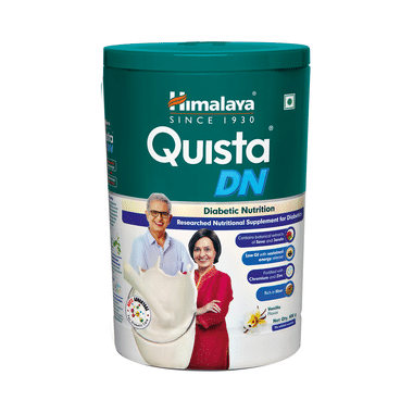 Himalaya Quista DN | Nutritional Supplement For Diabetics | Flavour Powder Vanilla