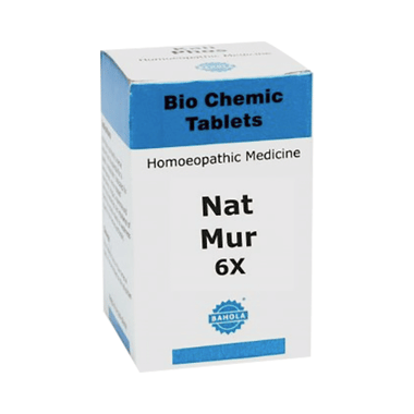 Bahola Nat Mur Biochemic Tablet 6X