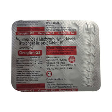 Geoglim-G 2 Tablet PR