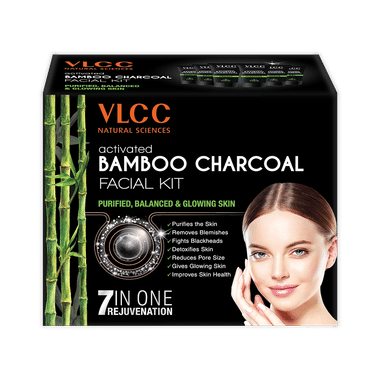 VLCC Natural Sciences Activated Bamboo Charcoal Facial Kit