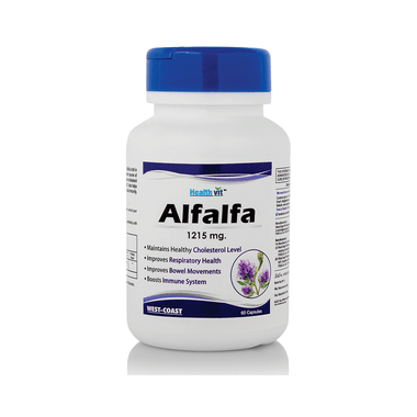 HealthVit Alfalfa 1215mg Capsule