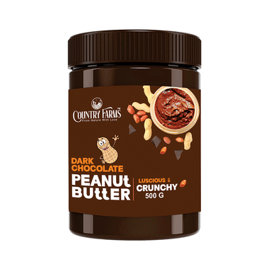 Country Farms Dark Chocolate Peanut Butter Luscious & Crunchy