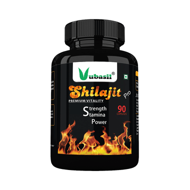 Vubasil Shilajit Pro Premium Vitality Capsule