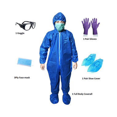Kalor Free Size Personal Protection Kit For Travel (PPE)