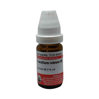 Dr Willmar Schwabe Germany Corallium Rubrum Dilution 30