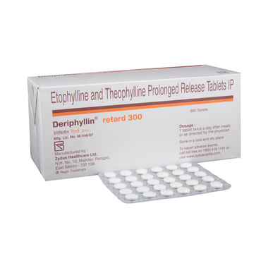 Deriphyllin Retard 300 Tablet PR