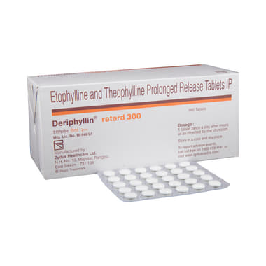 Deriphyllin Retard 300 Tablet PR