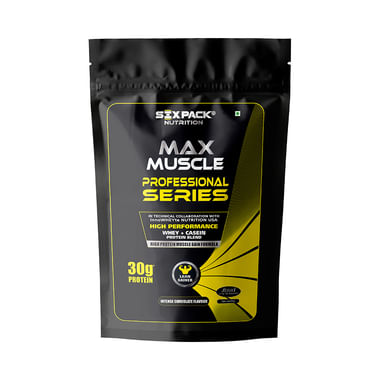 Sixpack Nutrition Max Muscle Professional Series Protein Blend Intense Chocolate