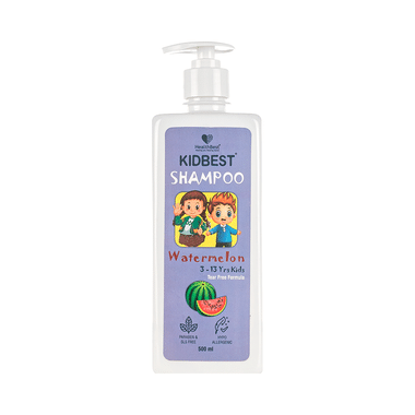 HealthBest Kidbest Shampoo for 3 to 13 yrs Kids Watermelon