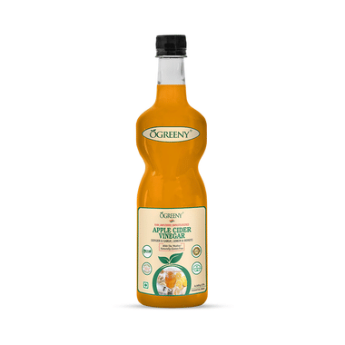 Ogreeny Apple Cider Vinegar With The Mother Ginger Garlic Lemon And Honey