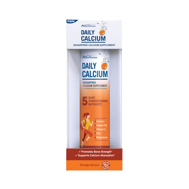 ActivWomen Daily Calcium Supplement Orange Sugar Free