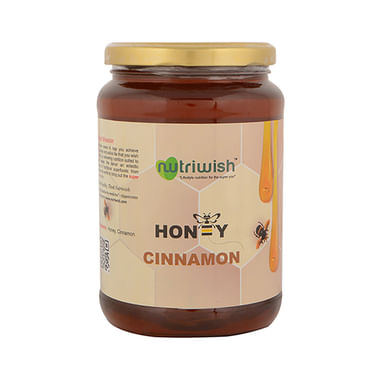 Nutriwish 100% Pure Organic Honey | Flavour Cinnamon