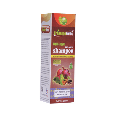 TreasureHerbs Natural Red Onion Shampoo