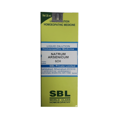 SBL Natrum Arsenicum Dilution 6 CH