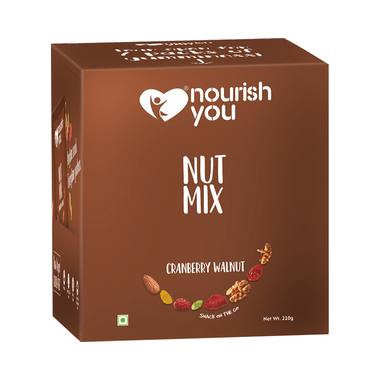 Nourish You Nut Mix (30gm Each) Cranberry Walnut