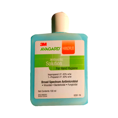 3M Avagard Handrub Hand Sanitizer Antiseptic Solution