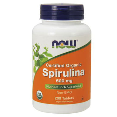 Now Foods Spirulina 500mg Tablet