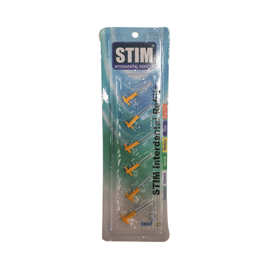 Stim Interdental Refills Yellow Medium