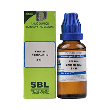 SBL Ferrum Carbonicum Dilution 6 CH