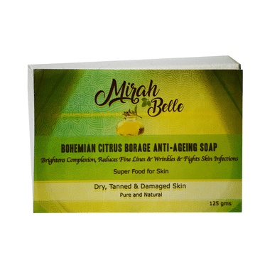 Mirah Belle Bohemian Citrus Borage Anti-Ageing Soap