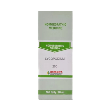 Bakson's Homeopathy Lycopodium Dilution 200 CH