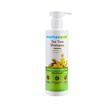 Mamaearth Tea Tree Shampoo For Healthy Hair | SLS & Paraben-Free