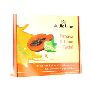 Vedic Line Facial Kit Papaya & Lime