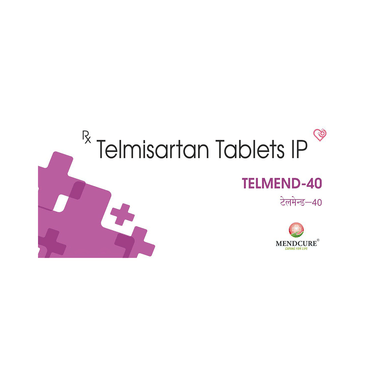 Telmend 40 Tablet