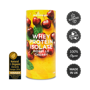 Nutristrength Whey Protein Isolate Powder Morello Cherry