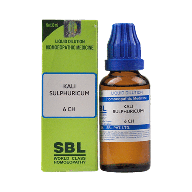 SBL Kali Sulphuricum Dilution 6 CH