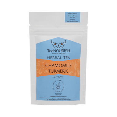 TeaNourish Chamomile Turmeric Herbal Tea