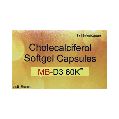 MB-D3 60K Softgel Capsule