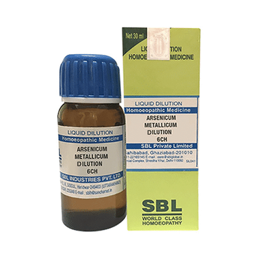 SBL Arsenicum Metallicum Dilution 6 CH