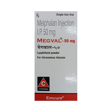Megval 50mg Injection