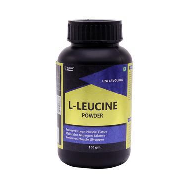 HealthVit Fitness L-Leucine Powder Unflavoured