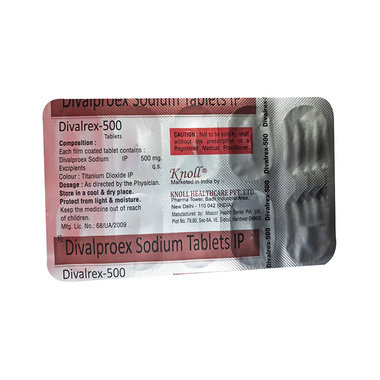 Divalrex 500mg Tablet