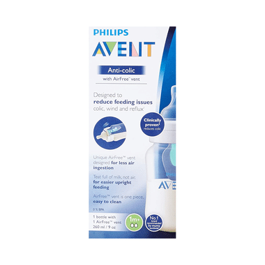 Philips Avent Anti-Colic Bottle For 1m+ With Air Free Vent