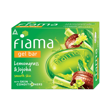 Fiama Lemongrass & Jojoba Gel Bar (125gm Each)