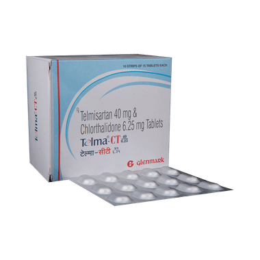 Telma-CT 40/6.25 Tablet