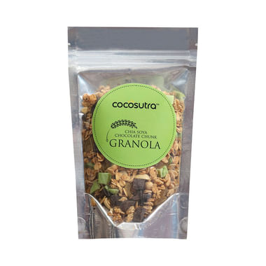 Cocosutra Breakfast Granola Chia Soya Chocolate Chunk