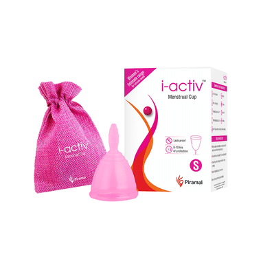 I-activ Menstrual Cup Small With Jute Bag