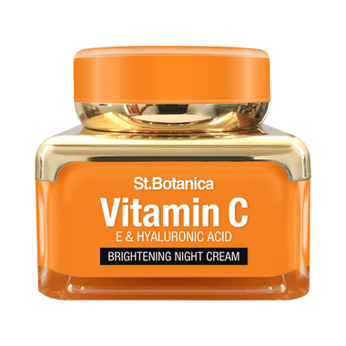 St.Botanica Vitamin C, E & Hyaluronic Acid Brightening Night Cream